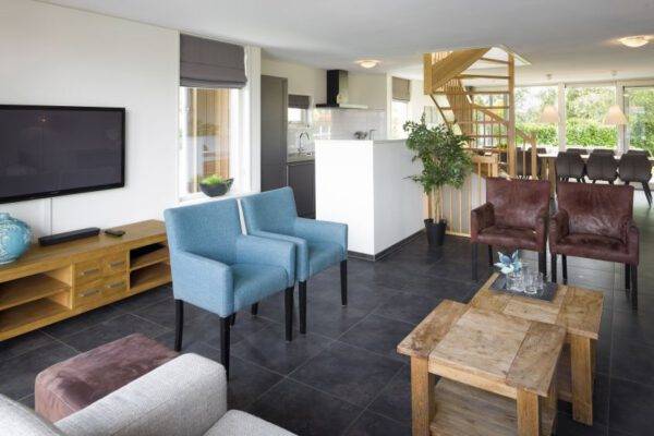 Watervilla Noardburgum Goudplevier Wellness Jacuzzi 12 - 12p